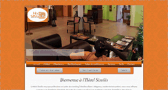 Desktop Screenshot of hotelsissilis.com